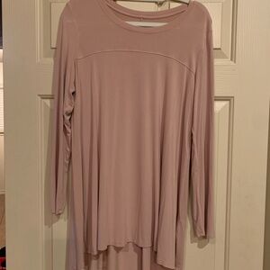 Soma Long Sleeve Tee - Light Pink